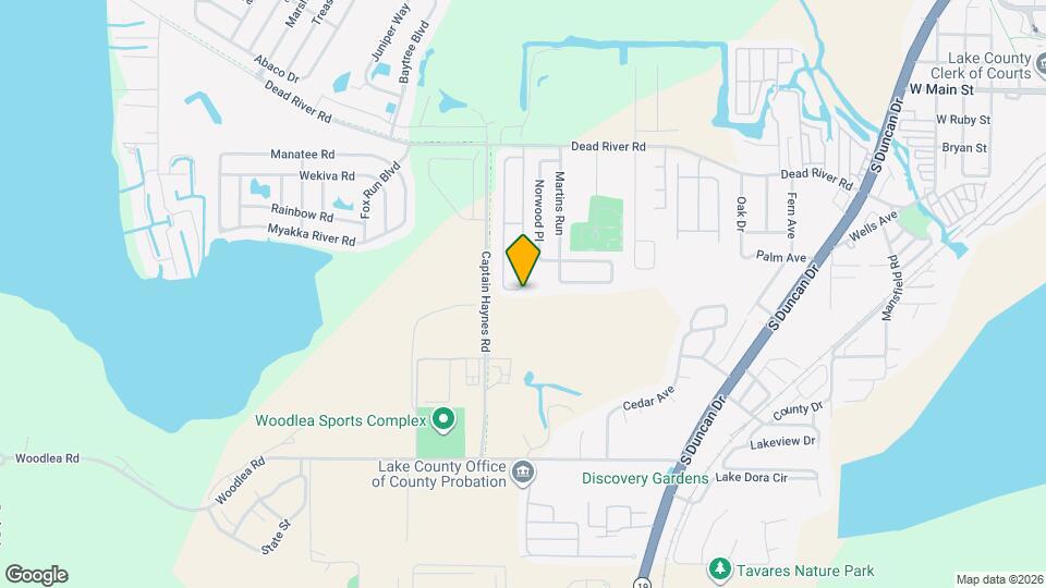 819 E Rosewood Ln Mapa y Detalles de la Ubicación