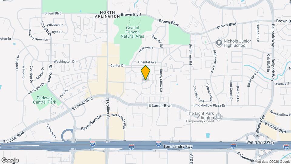 2100 Rainbow Dr Map and Location Details