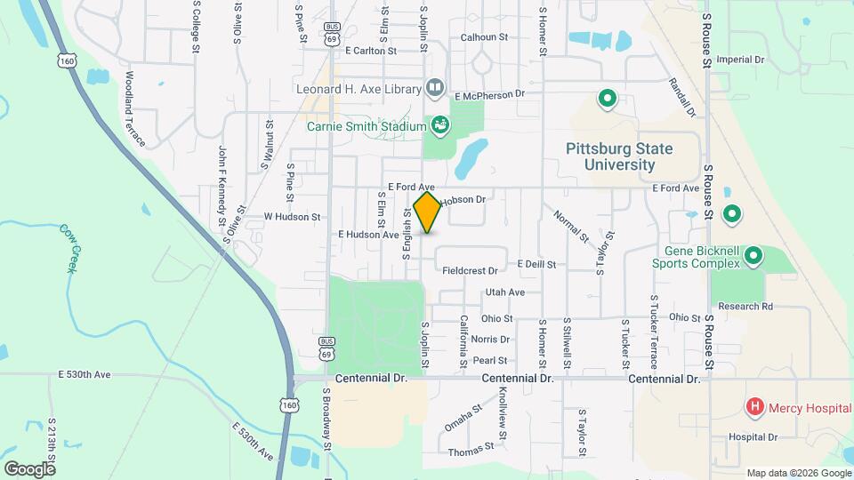 2001 S Joplin St Map and Location Details