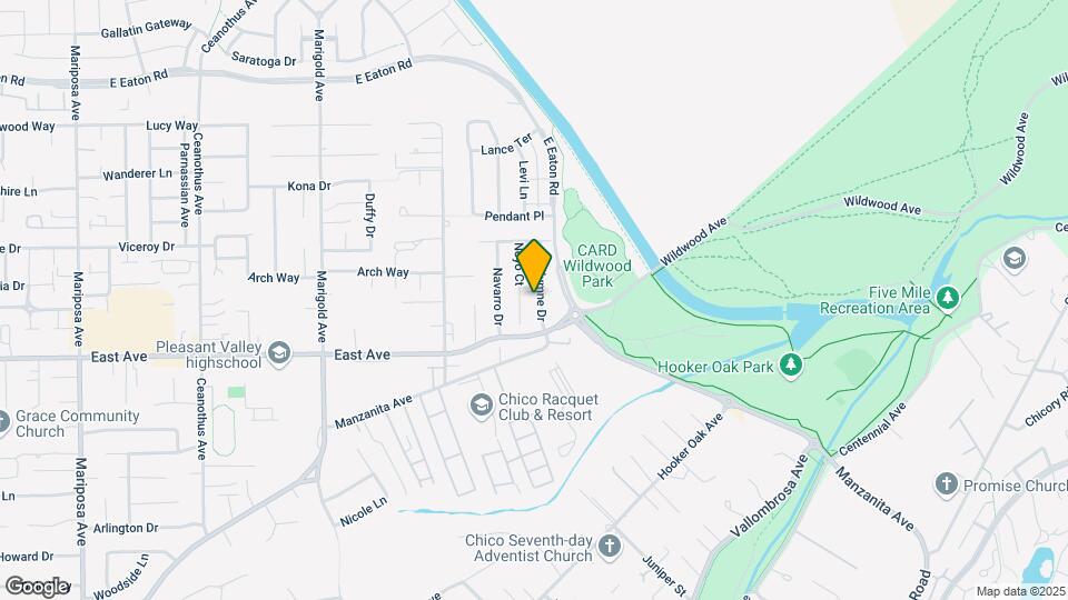 2517 Tuolumne Dr Map and Location Details