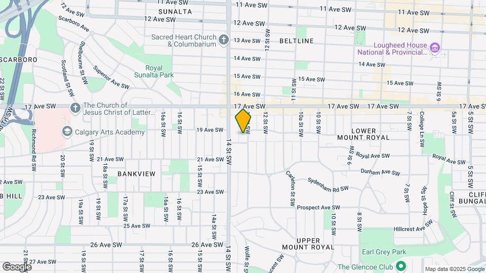 1745 13th St SW Map and Location Details