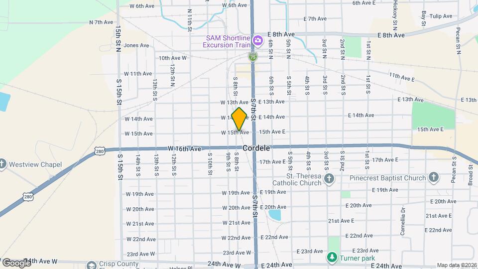 501 S 8th St Map and Location Details