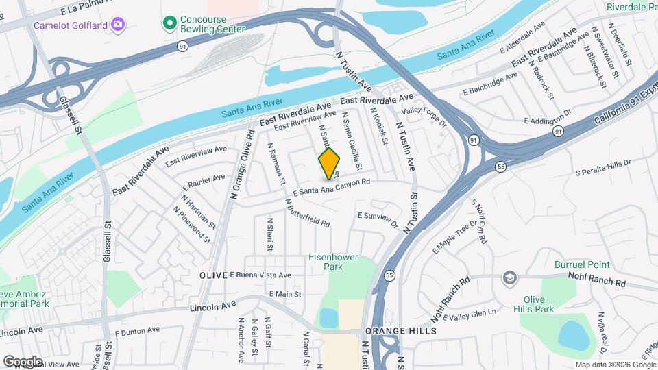 4029 N Gayle St Map and Location Details