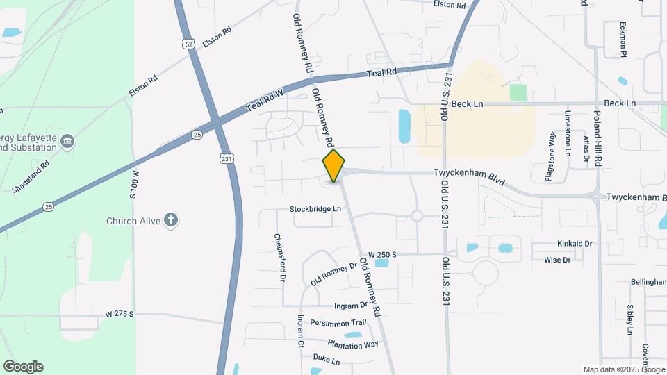 3117 Chardonnay Ct Map and Location Details