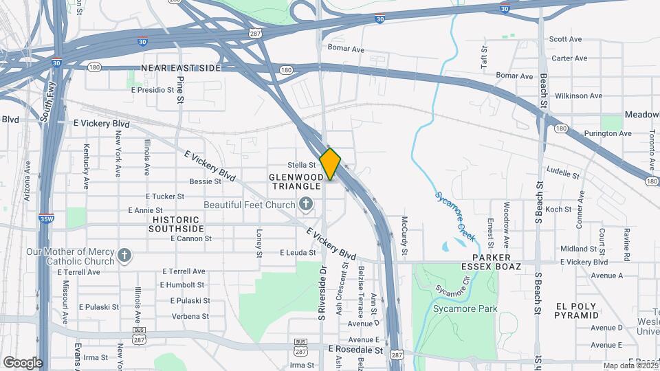 1806 Bessie St Map and Location Details