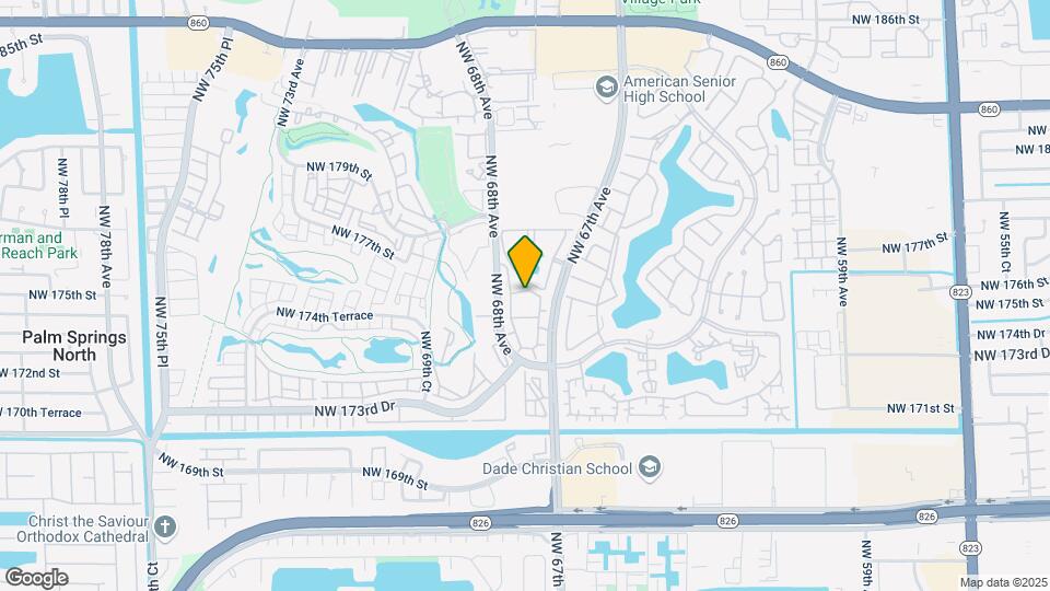 6760 NW 175th Ln-Unit -Apt 10-1 Map and Location Details