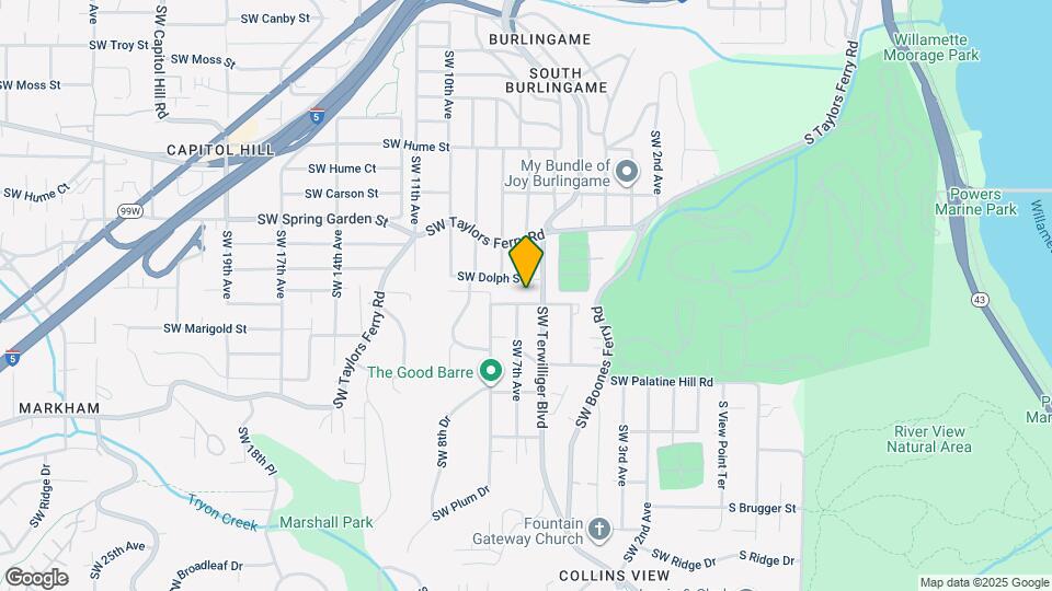 627 SW Lobelia St Map and Location Details