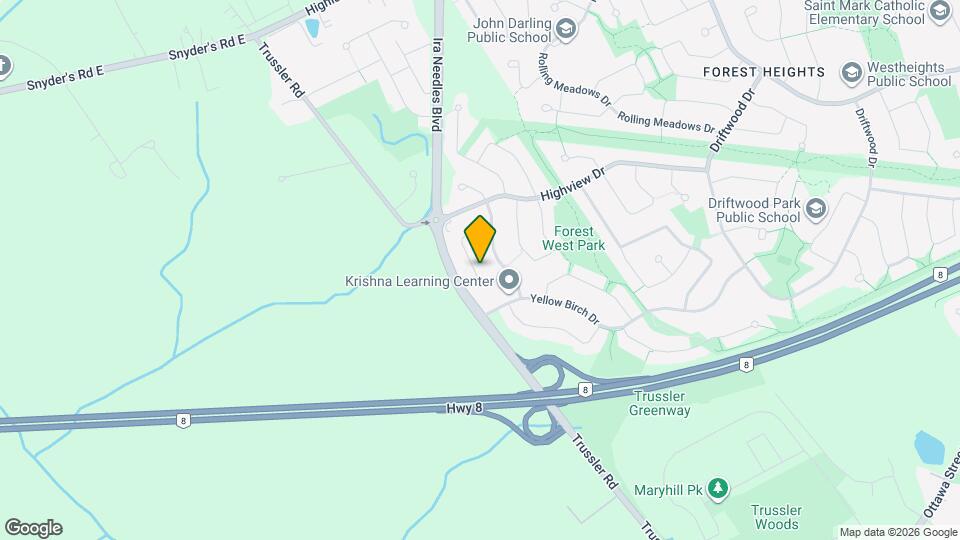 79 Golden Meadow Crescent Map and Location Details