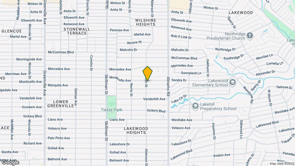 6302 Monticello Ave Map and Location Details