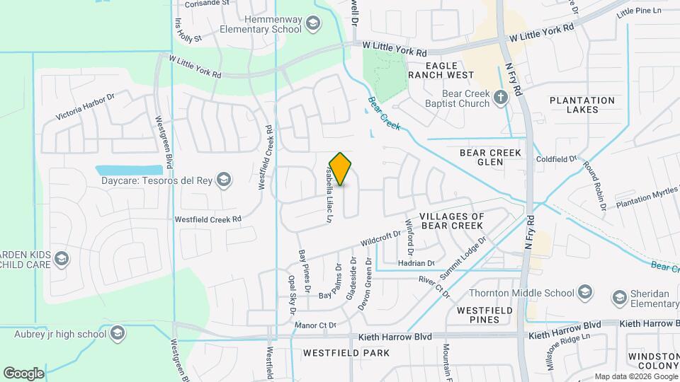 5207 Chester Springs Ln Map and Location Details