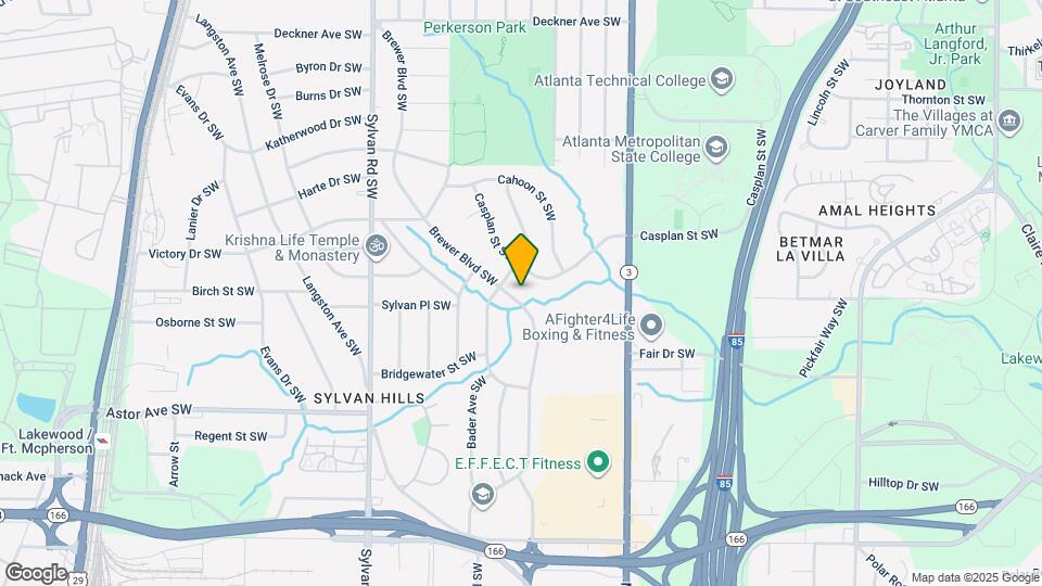 1808 Brewer Blvd SW Map and Location Details