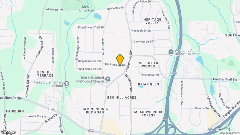 3660 Hill Acres Rd SW Map and Location Details