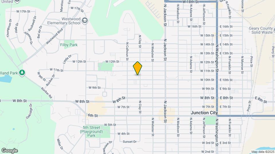 708 W 10th St Map and Location Details