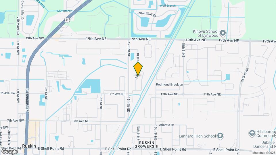 1303 Alhambra Crest Dr Mapa y Detalles de la Ubicación