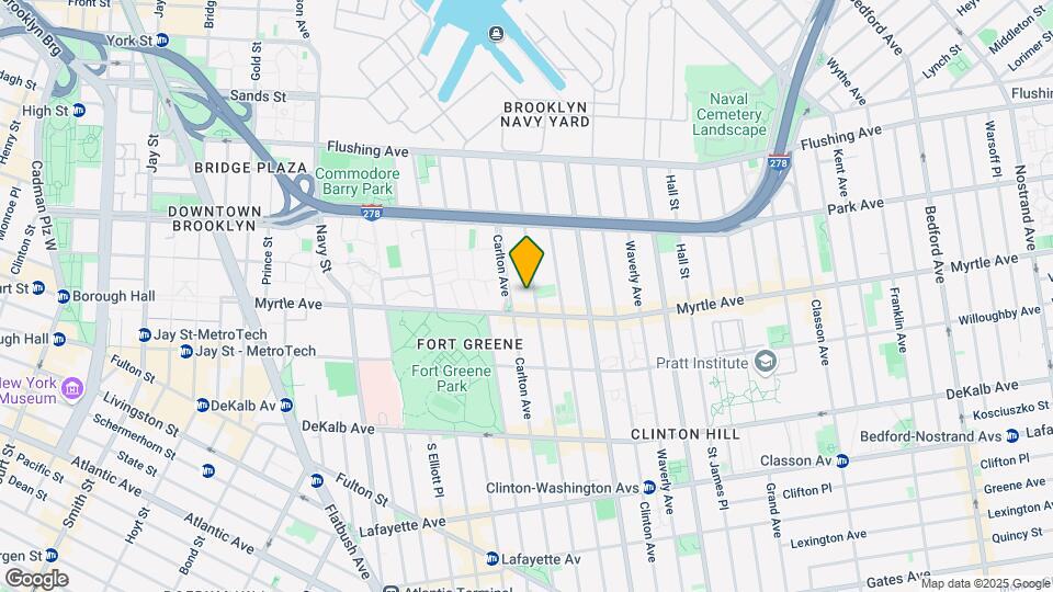 130 Adelphi St Map and Location Details