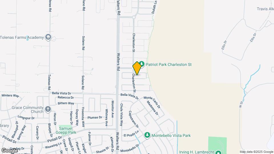 1609 Vandenberg Cir Map and Location Details
