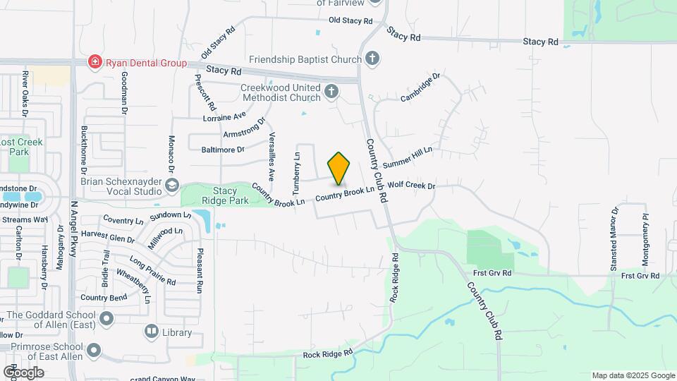 2021 Country Brook Ln Map and Location Details