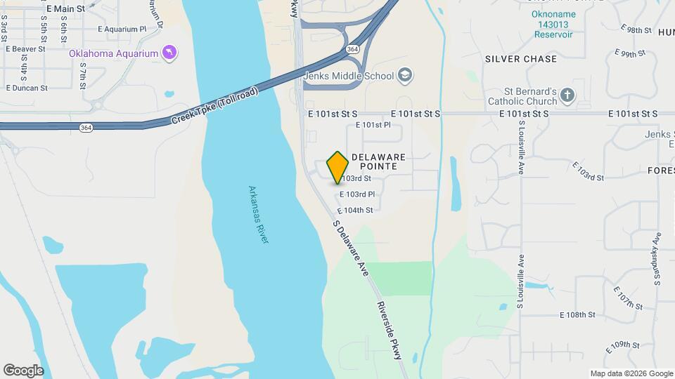 2827 E 103rd Pl Map and Location Details