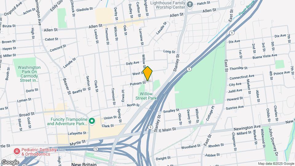 129 Putnam St Map and Location Details