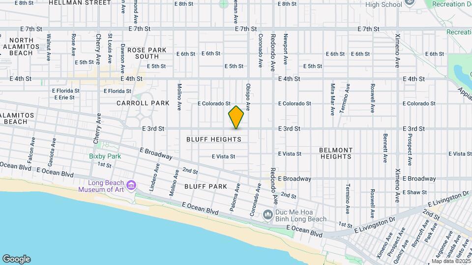 4920 E 3rd St Map and Location Details