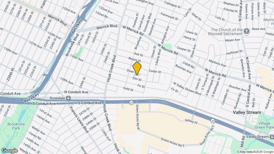 133 Elm St Map and Location Details