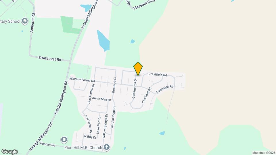 6034 Cottage Hill Dr Mapa y Detalles de la Ubicación