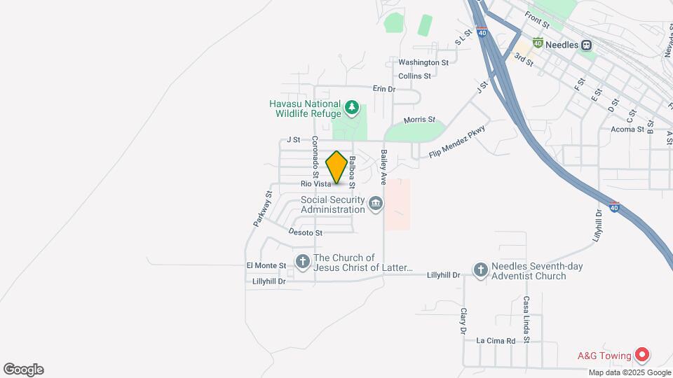 1910 Rio Vista Map and Location Details