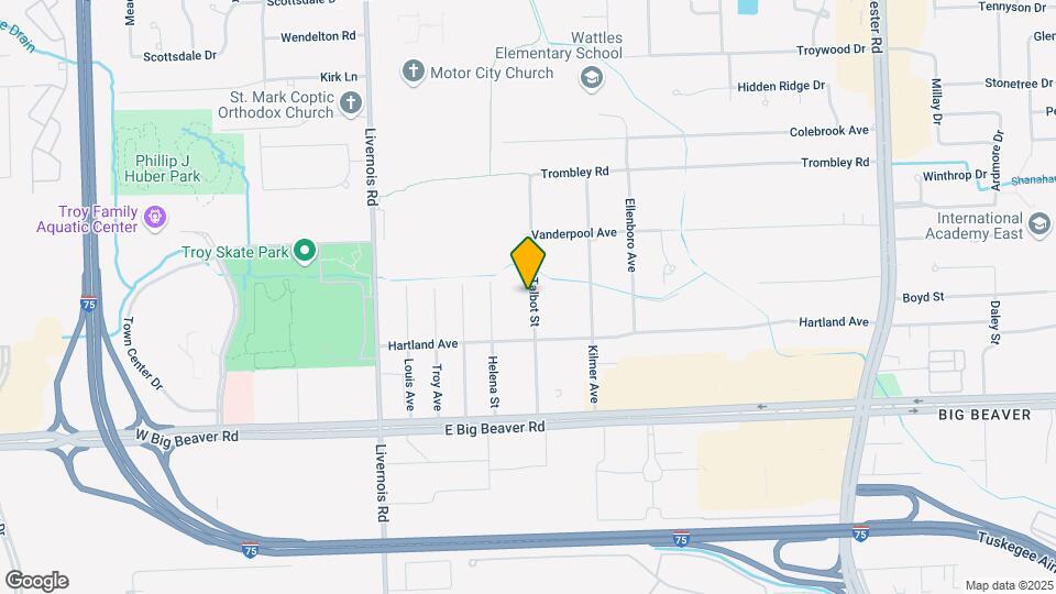 3293 Talbot St Map and Location Details
