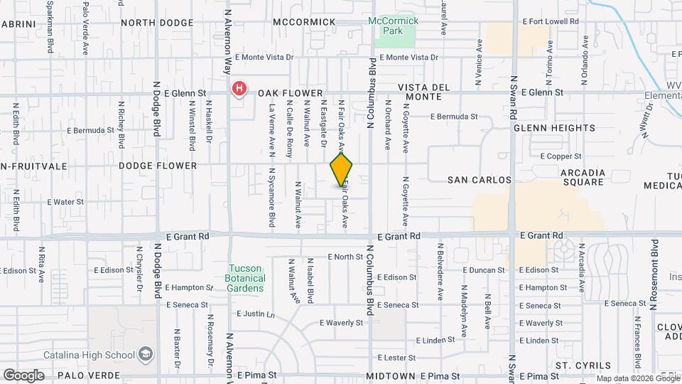 2511 N Fair Oaks Ave Map and Location Details