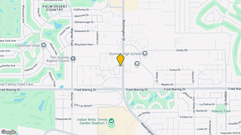 43584 Via Magellan Dr Map and Location Details