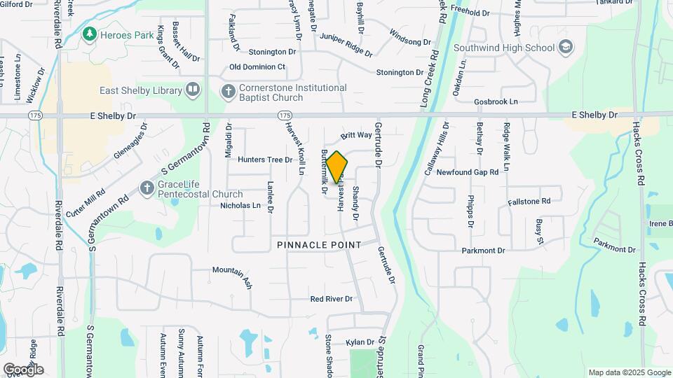 4825 Harvest Park Dr Map and Location Details