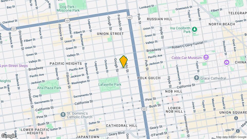1817 Jackson St Mapa y Detalles de la Ubicación