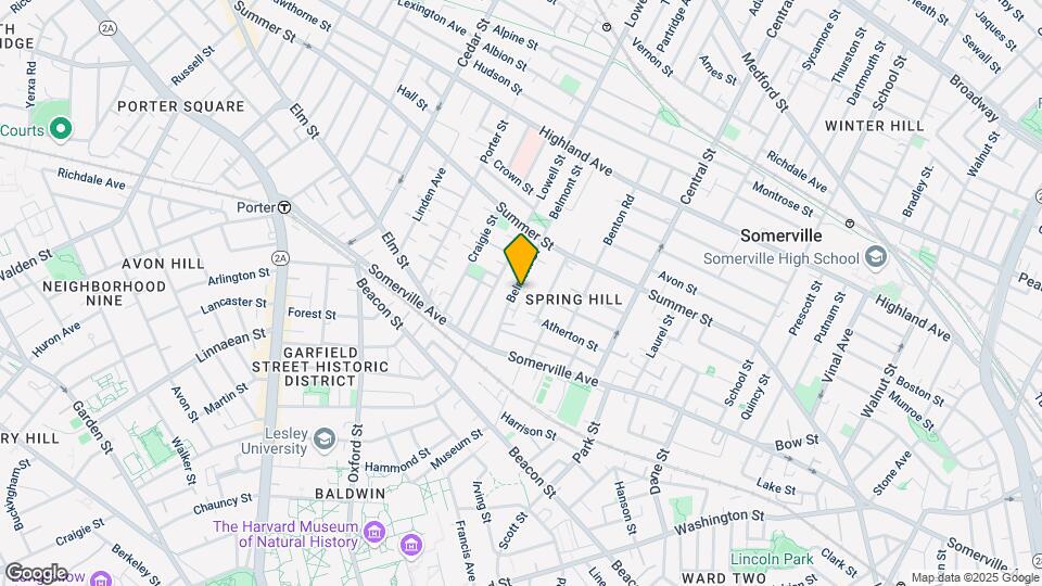 31 Belmont St, Unit 2 Map and Location Details