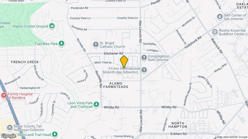 9234 Fishers Hill Dr Map and Location Details