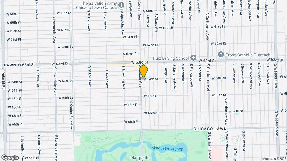 64th/Kedzie (6401-05) Map and Location Details