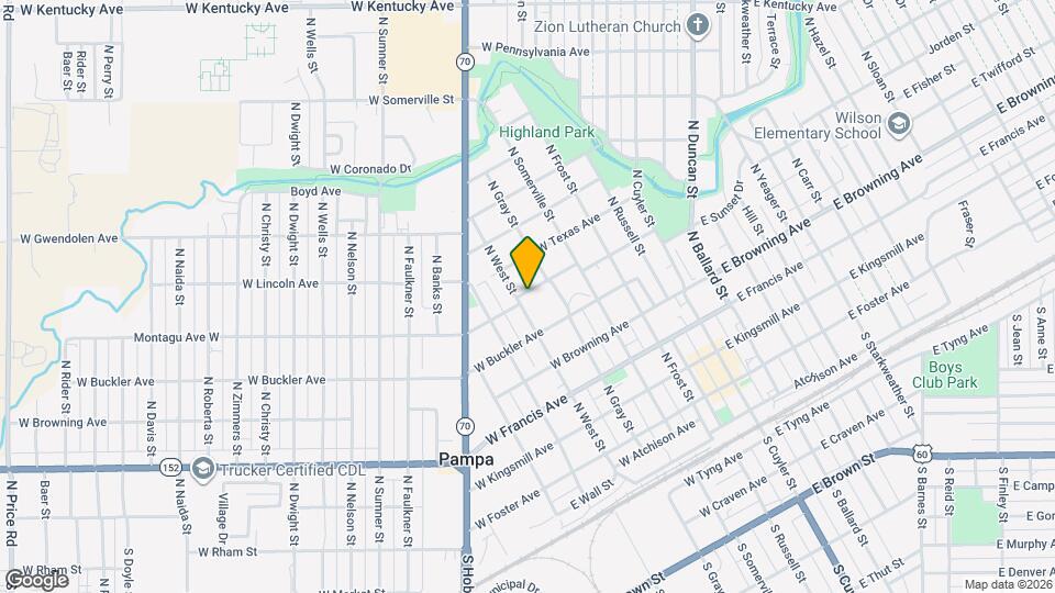 521 Montagu Ave W Map and Location Details