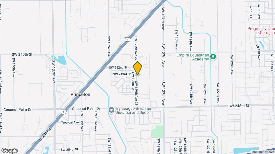 12891 SW 243rd Ter Map and Location Details