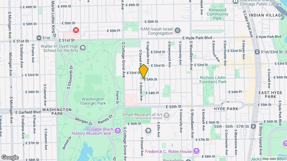 5401-5405 S. Drexel Boulevard Mapa y Detalles de la Ubicación