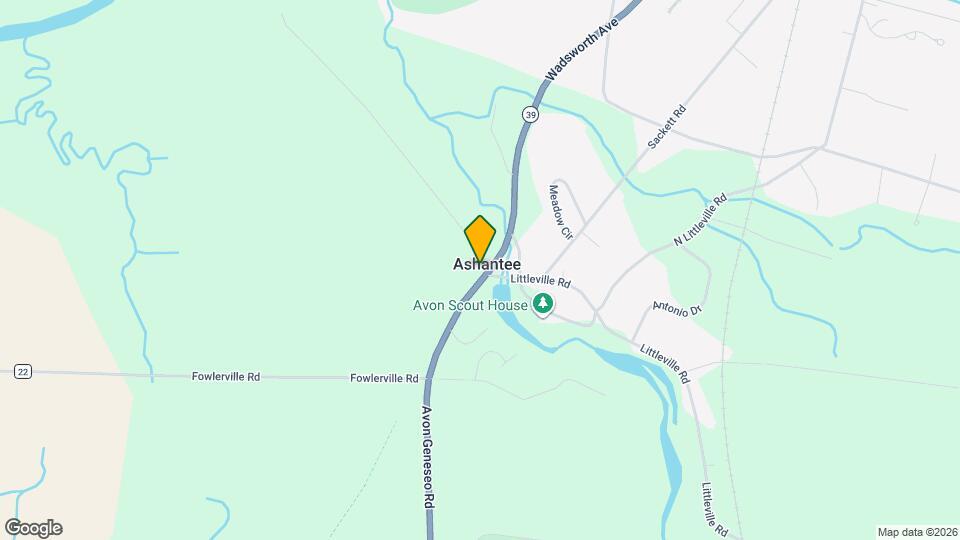 2130 Avon Geneseo Rd Mapa y Detalles de la Ubicación