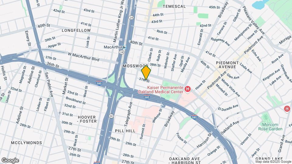 467 37th St Map and Location Details