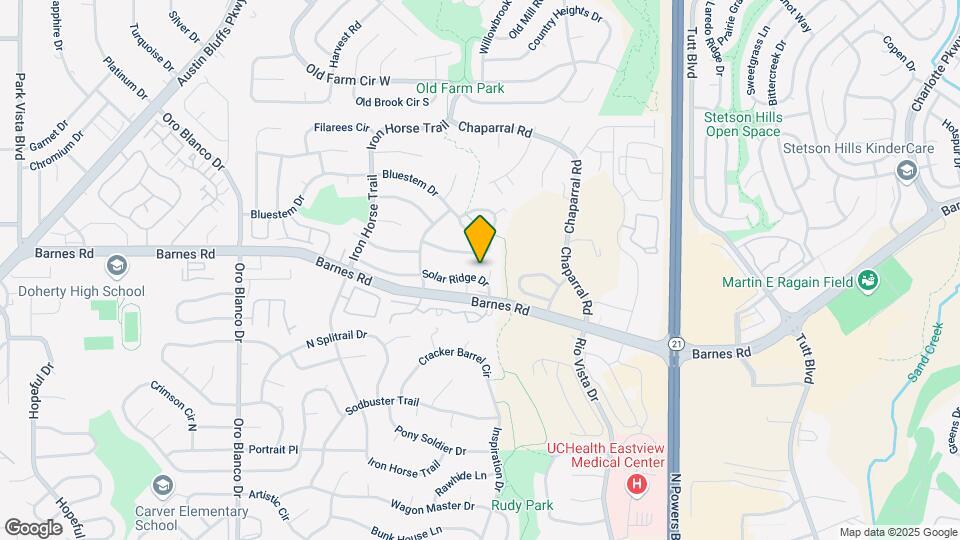 5316 Solar Ridge Dr Map and Location Details