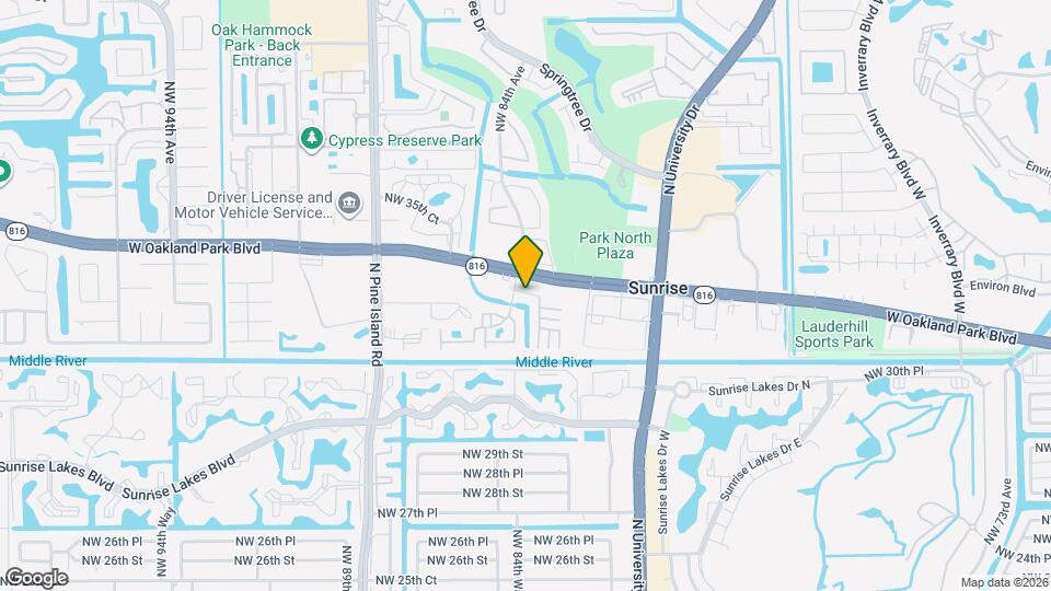 3250 NW 84th Ave Map and Location Details