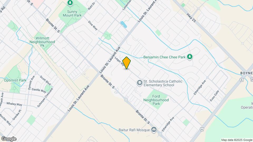 1176 Leger Wy Map and Location Details