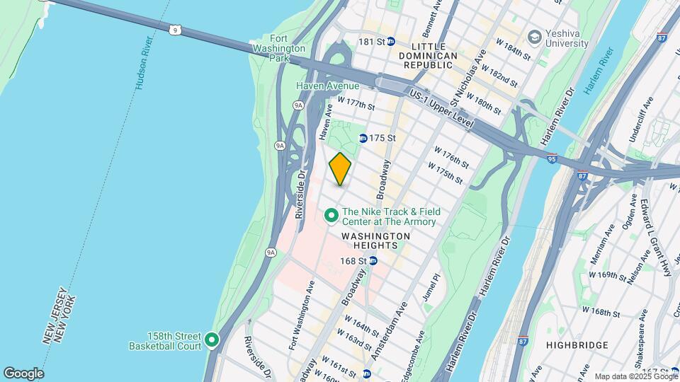 255 Fort Washington Ave Map and Location Details