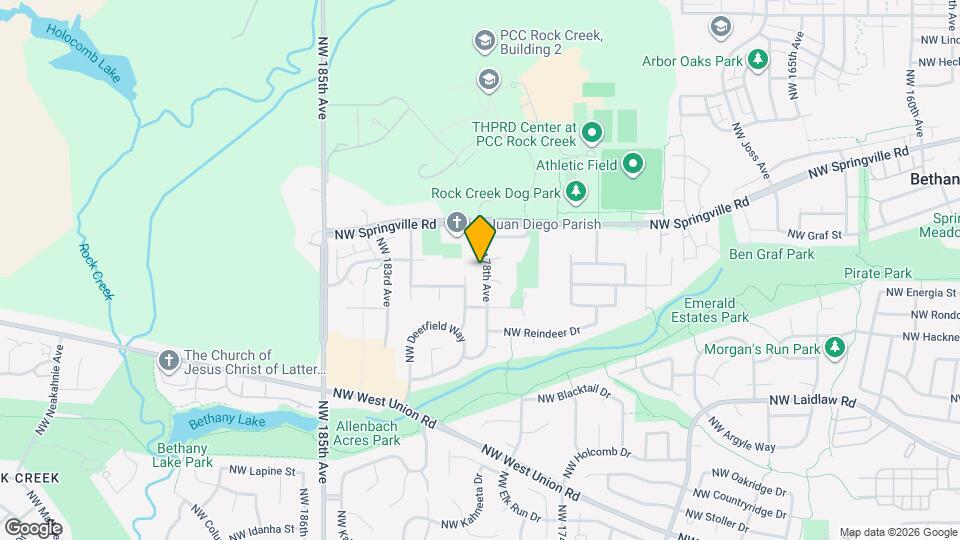 5817 NW 178th Ave Map and Location Details