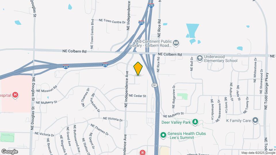 819 NE Pollard St Map and Location Details