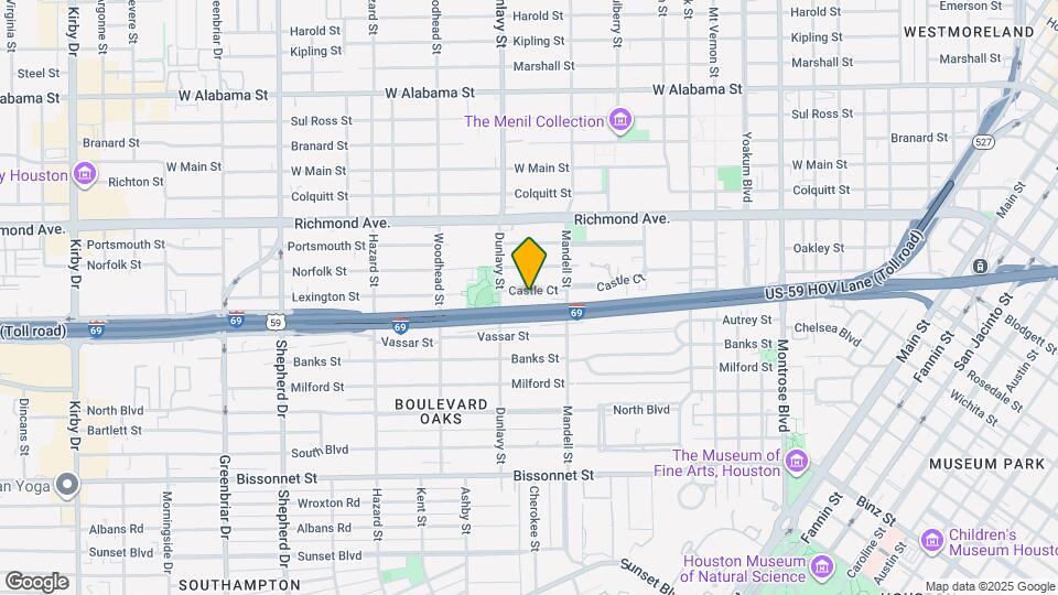 1633 Castle Ct Map and Location Details