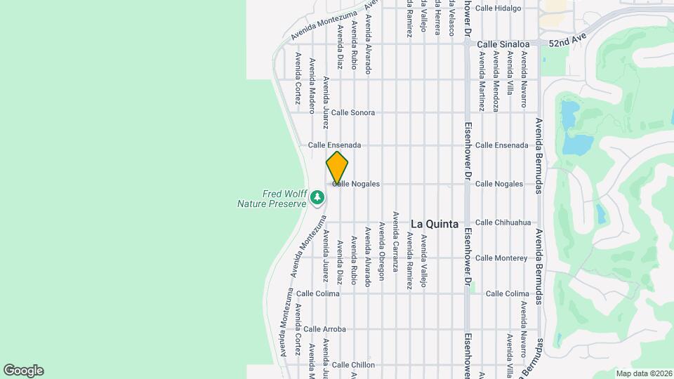 52765 Avenida Diaz Map and Location Details