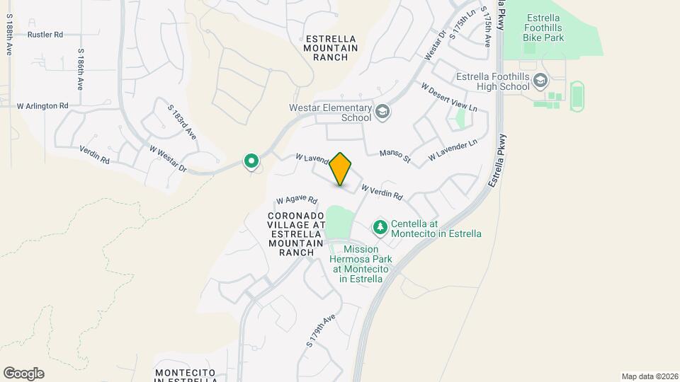 17869 W Verdin Rd Map and Location Details