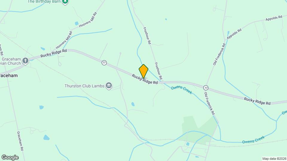 8819 Rocky Ridge Rd Map and Location Details